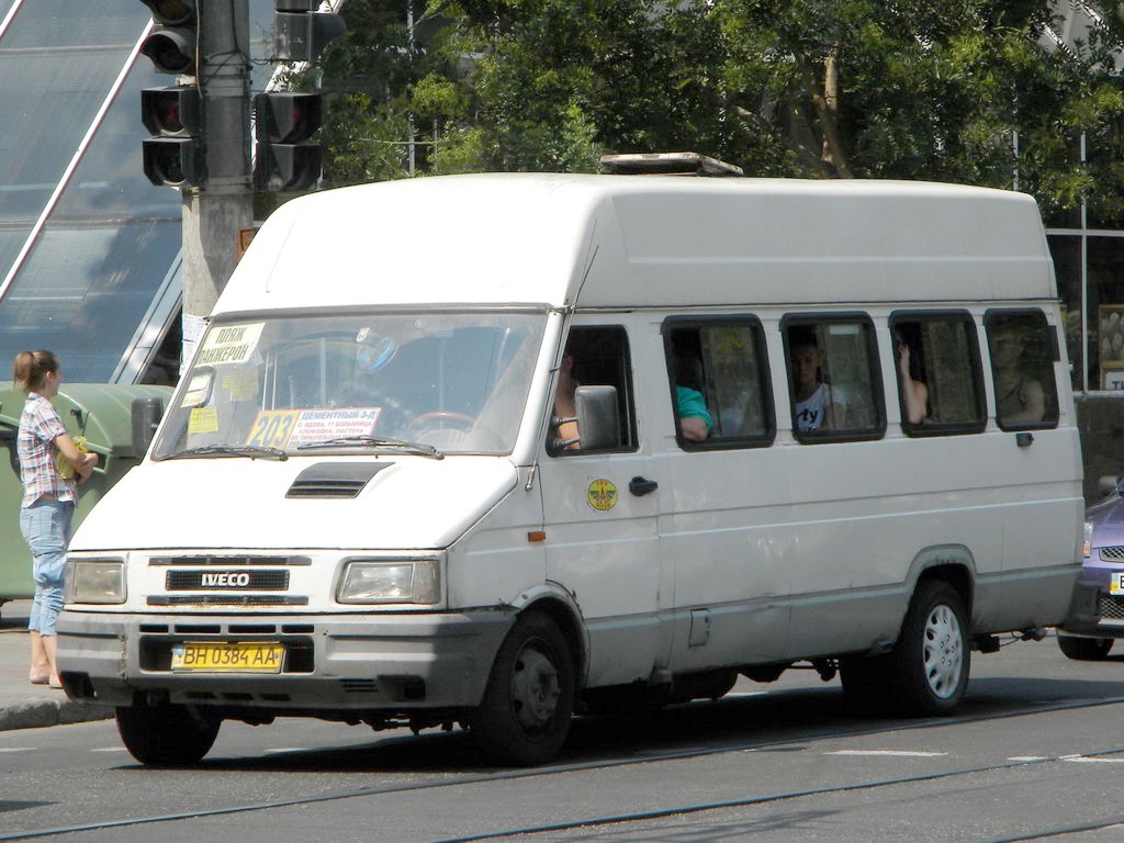 Одесская область, IVECO TurboDaily 49-12 № BH 0384 AA