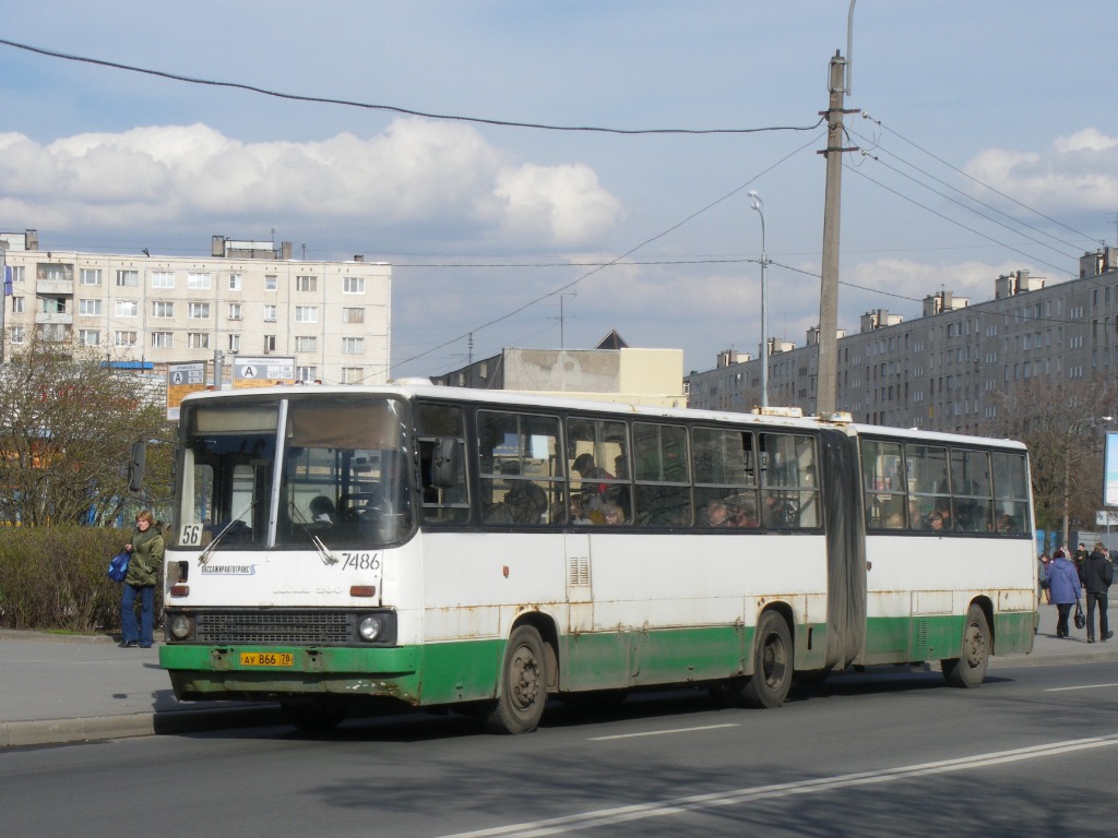 Санкт-Петербург, Ikarus 280.33O № 7486