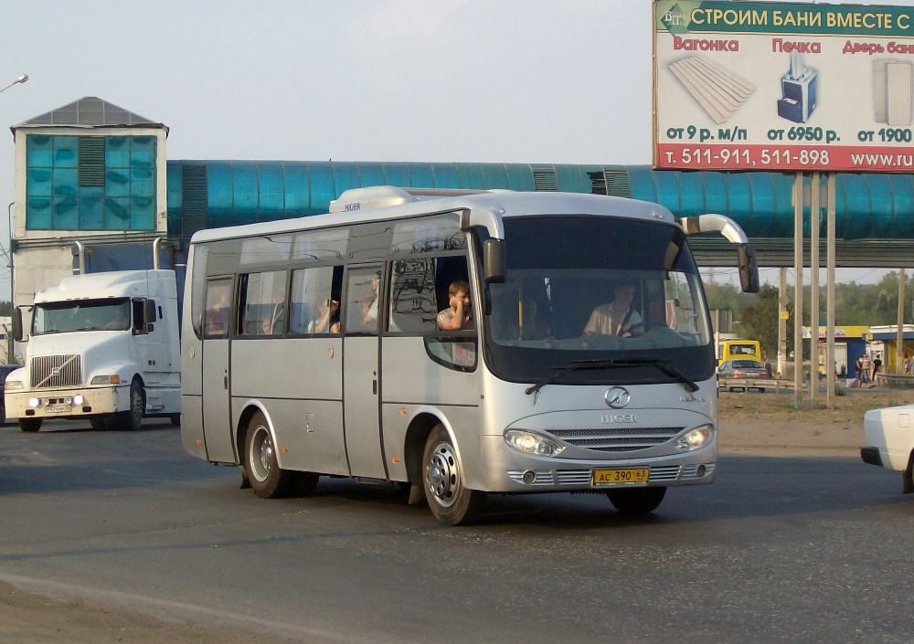 Самарская область, Higer KLQ6720B1L № АС 390 63