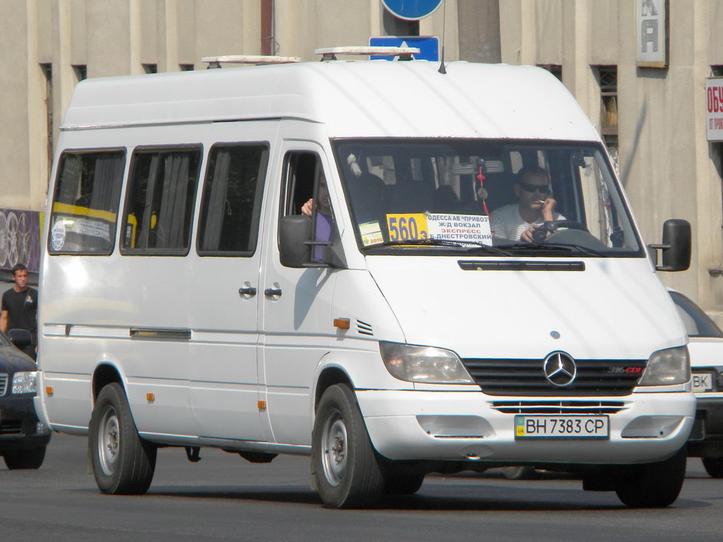 Одесская область, Mercedes-Benz Sprinter W903 316CDI № BH 7383 CP