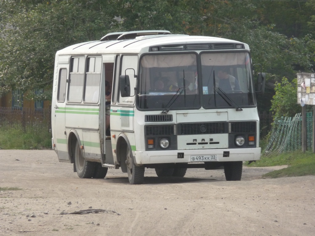 Алтайский край, ПАЗ-3205-110 № В 493 КК 22