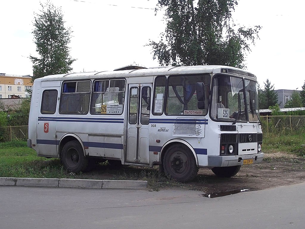 Ленинградская область, ПАЗ-32053 № 1414