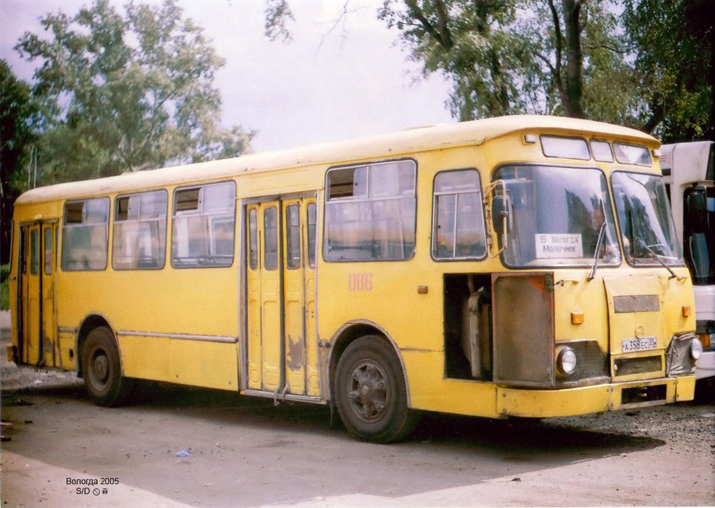 Вологодская область, ЛиАЗ-677М № 086