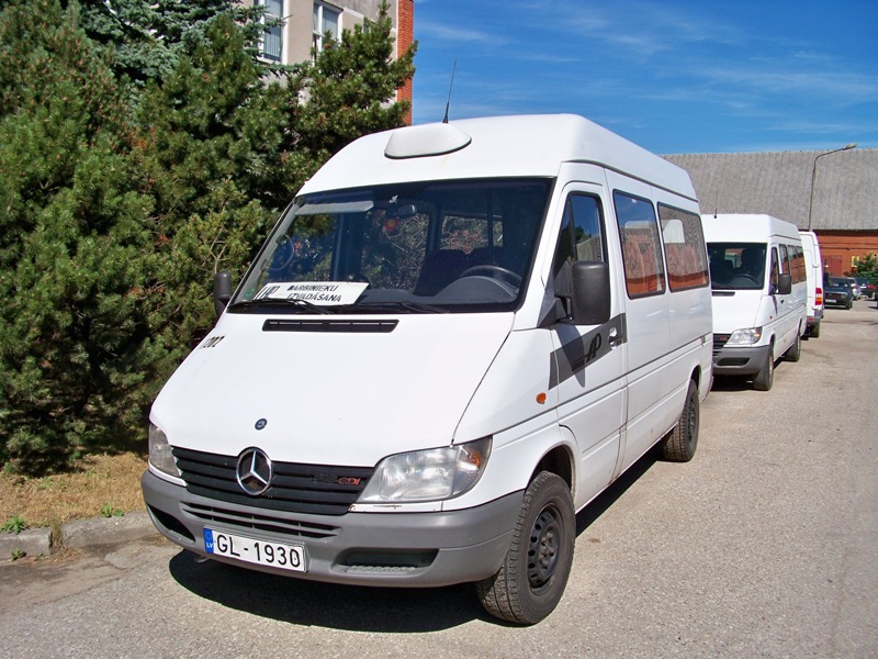 Латвия, Mercedes-Benz Sprinter W903 313CDI № 1202