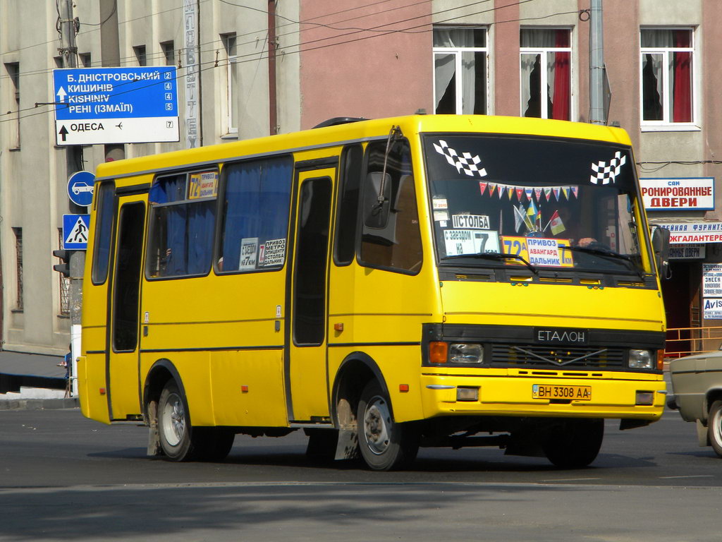 Одесская область, БАЗ-А079.14 "Подснежник" № BH 3308 AA