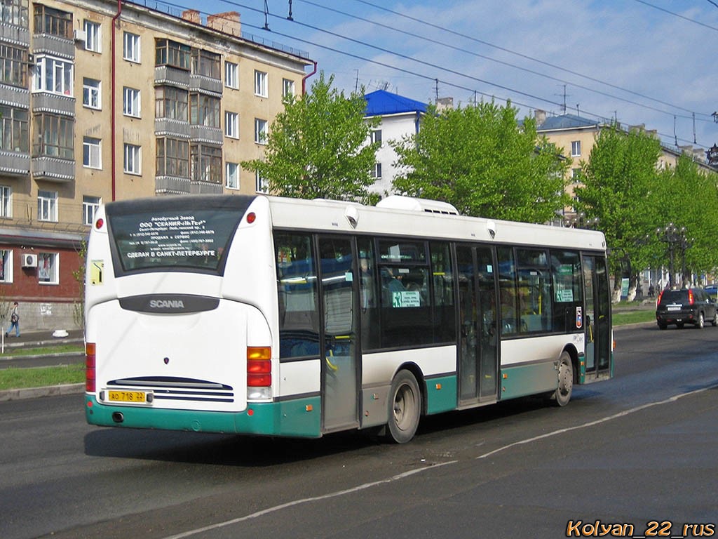 Алтайский край, Scania OmniLink I (Скания-Питер) № АО 718 22