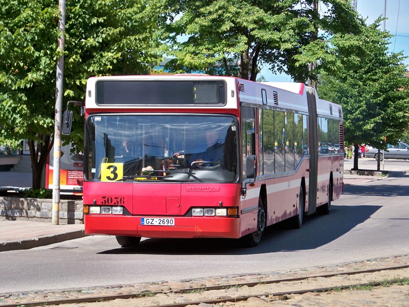 Латвия, Neoplan N4021/3NF № 5056