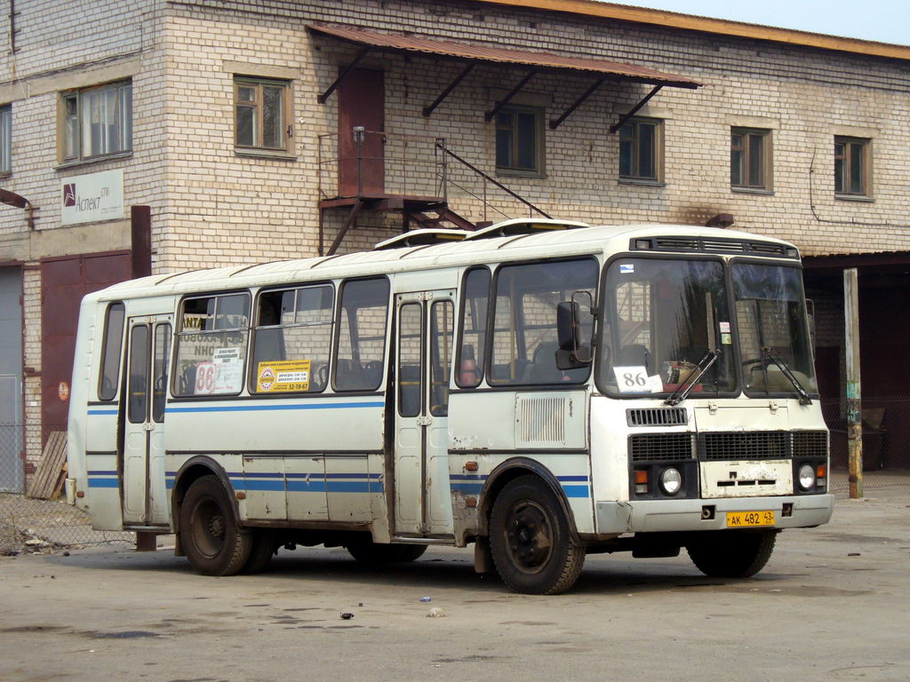 Кировская область, ПАЗ-4234 № АК 482 43