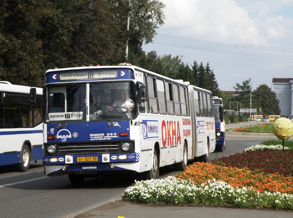 Свердловская область, Ikarus 283.10 № 919