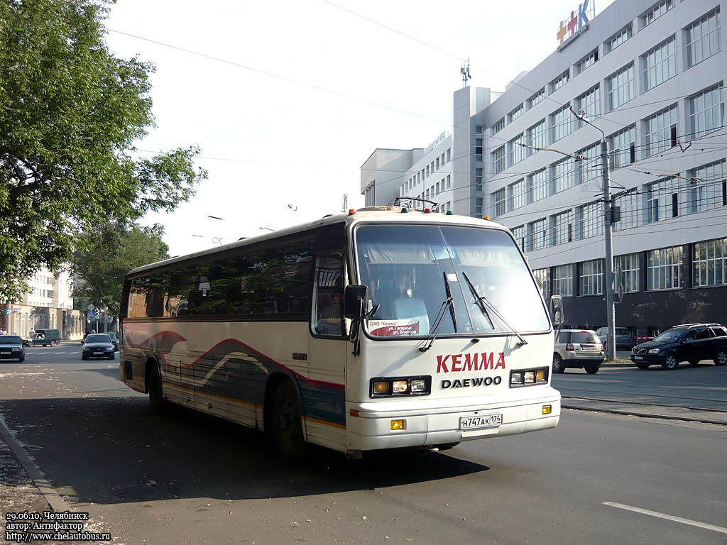 Челябинская область, Daewoo BH115H Royal Express № Н 747 АК 174