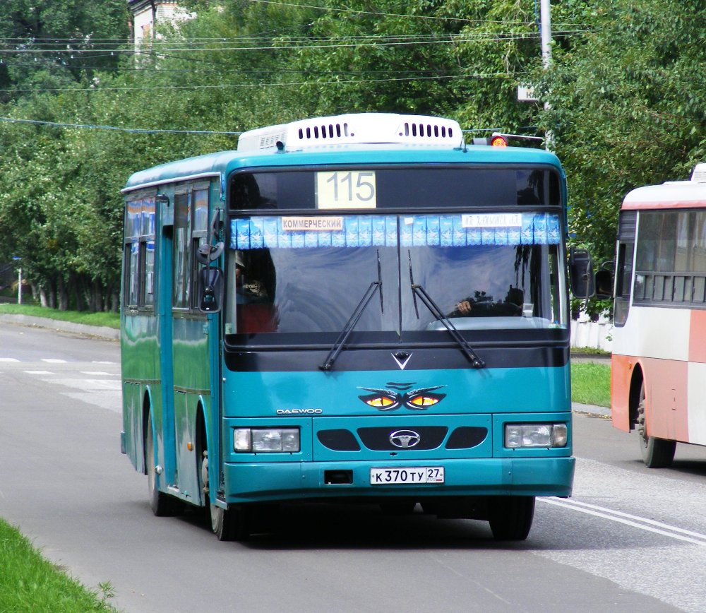 Хабаровский край, Daewoo BS106 (все) № К 370 ТУ 27