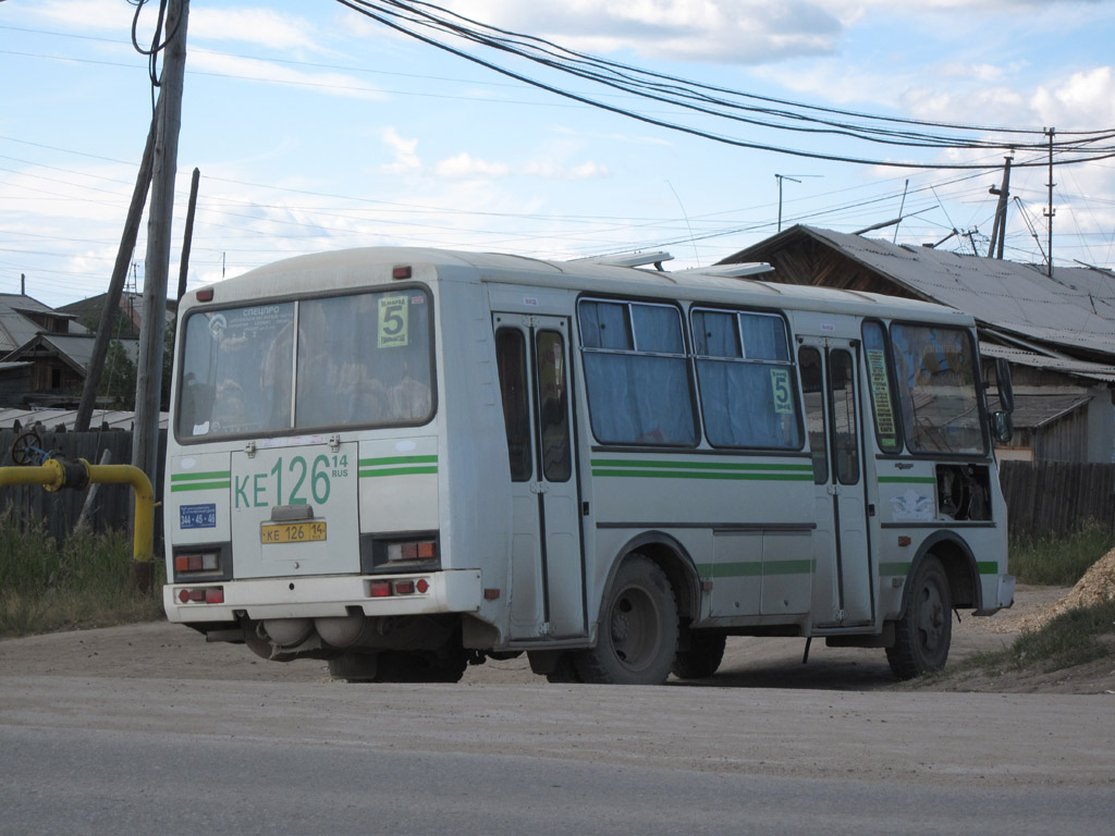 Саха (Якутия), ПАЗ-32054 № КЕ 126 14