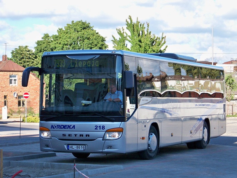 Латвия, Setra S415UL № 218