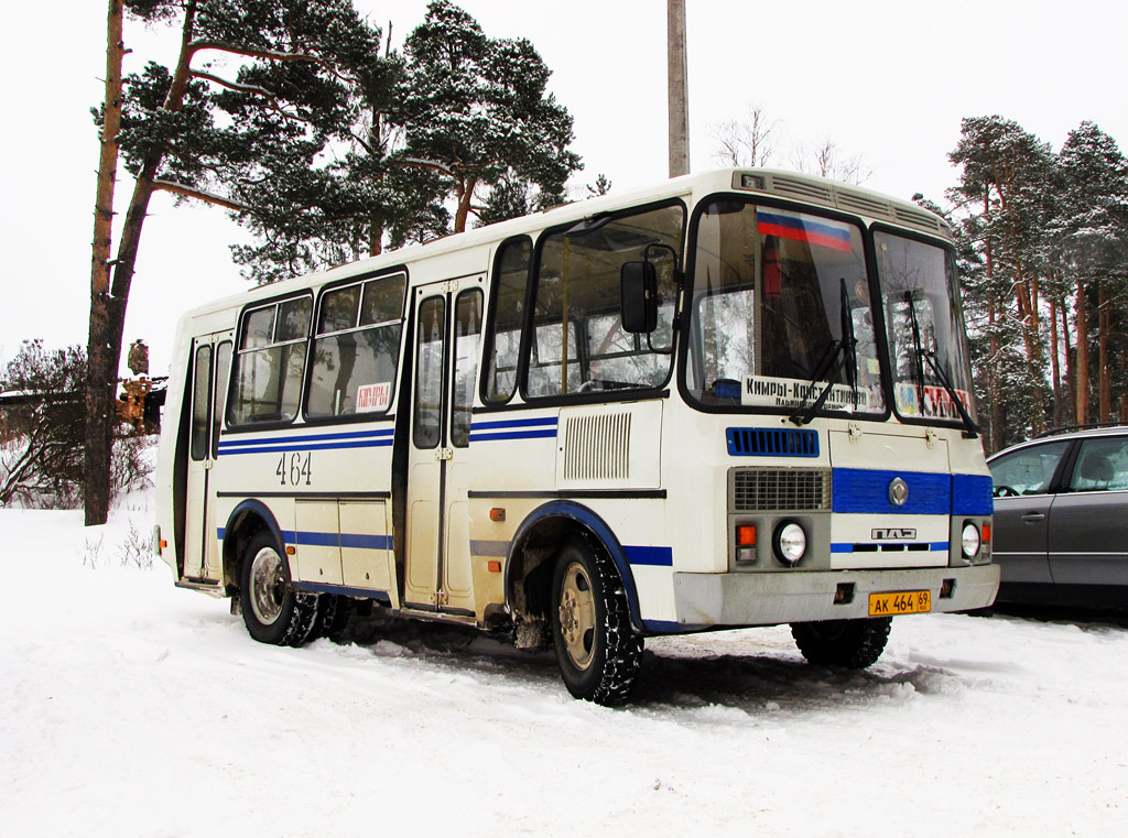 Тверская область, ПАЗ-32054 № АК 464 69