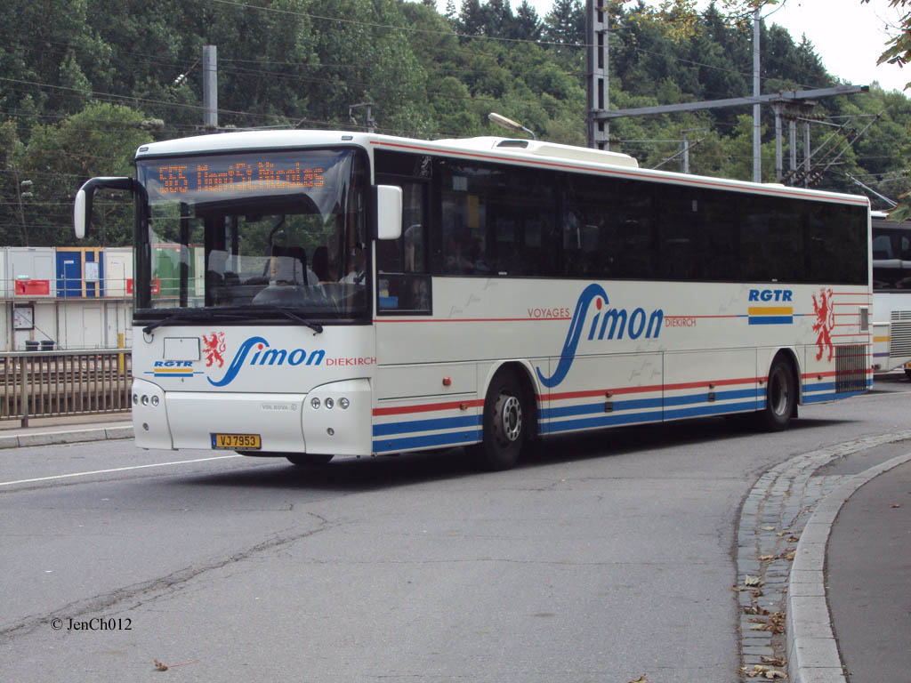 Люксембург, VDL Bova Lexio LLD-130 № VJ 7953