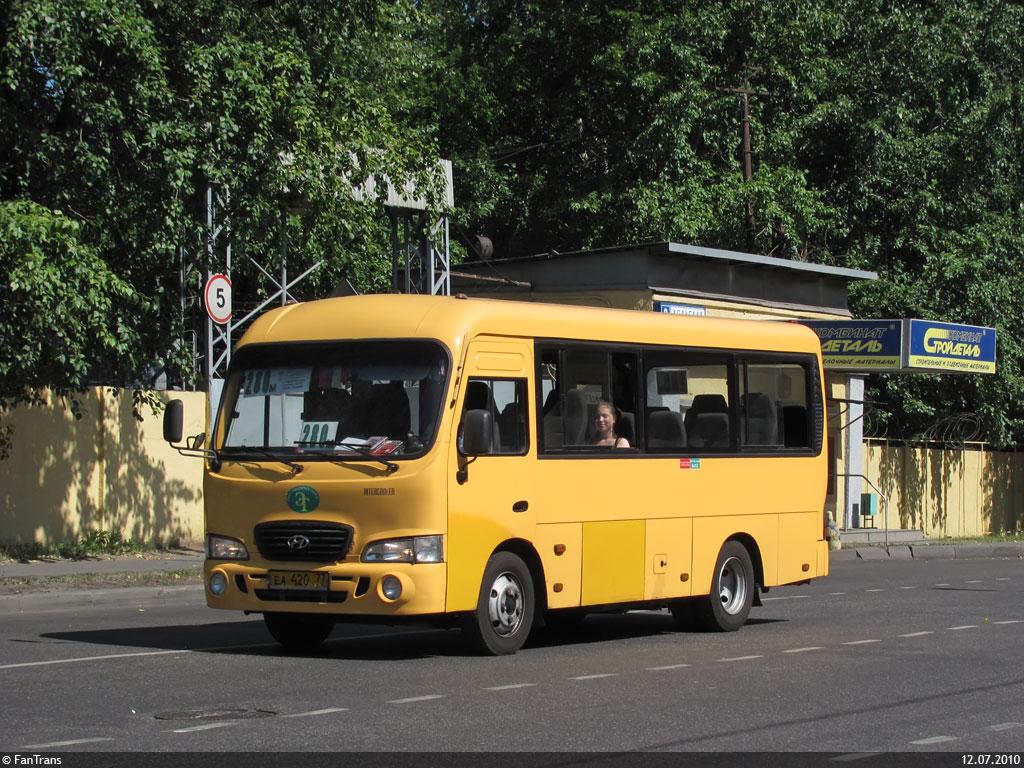 Москва, Hyundai County SWB (ТагАЗ) № ЕА 420 77