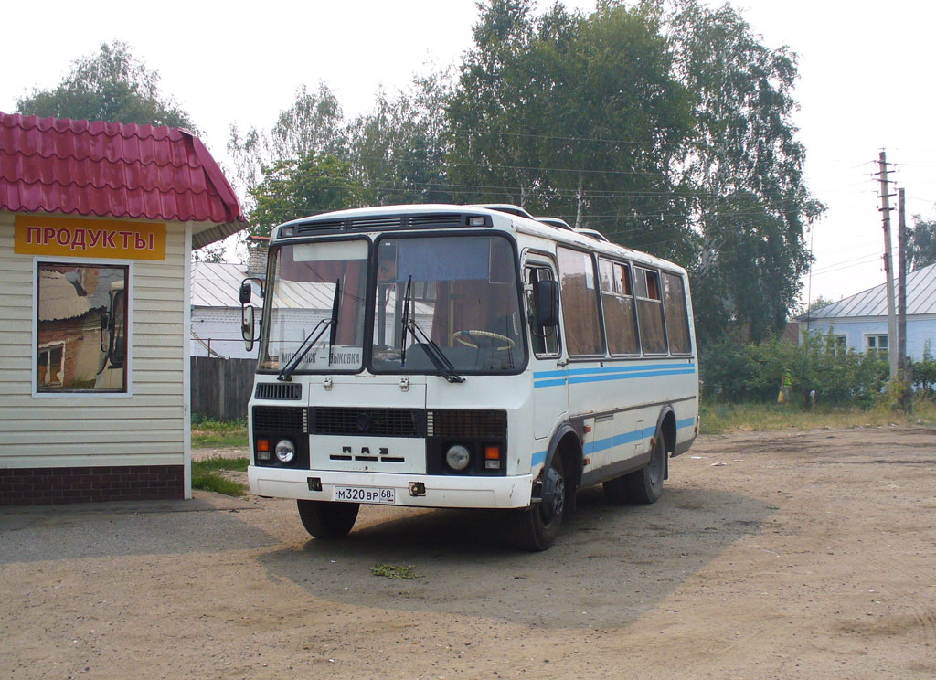 Тамбовская область, ПАЗ-3205-110 № М 320 ВР 68