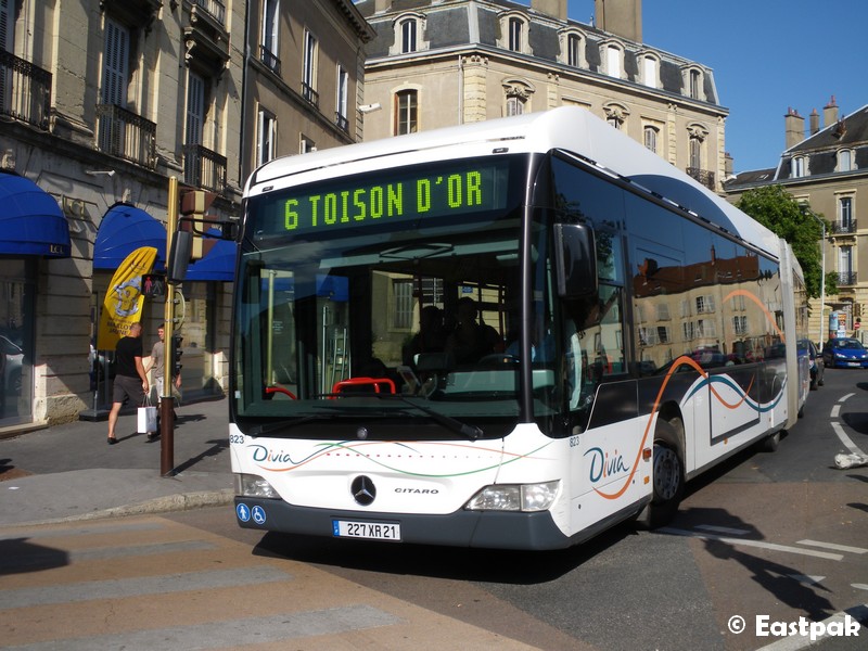 Франция, Mercedes-Benz O530G Citaro facelift G CNG № 823