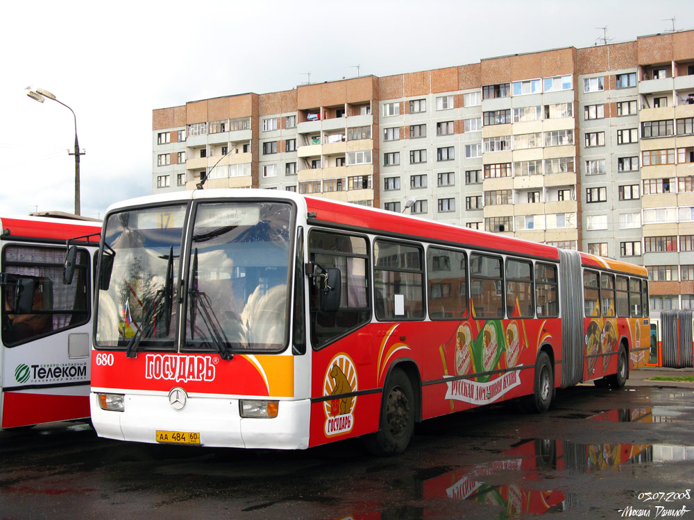 Псковская область, Mercedes-Benz O345G № 680