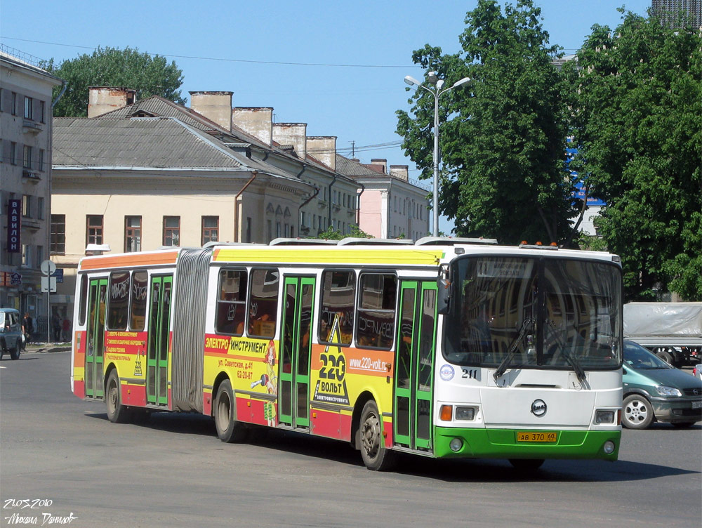 Псковская область, ЛиАЗ-6212.00 № 211