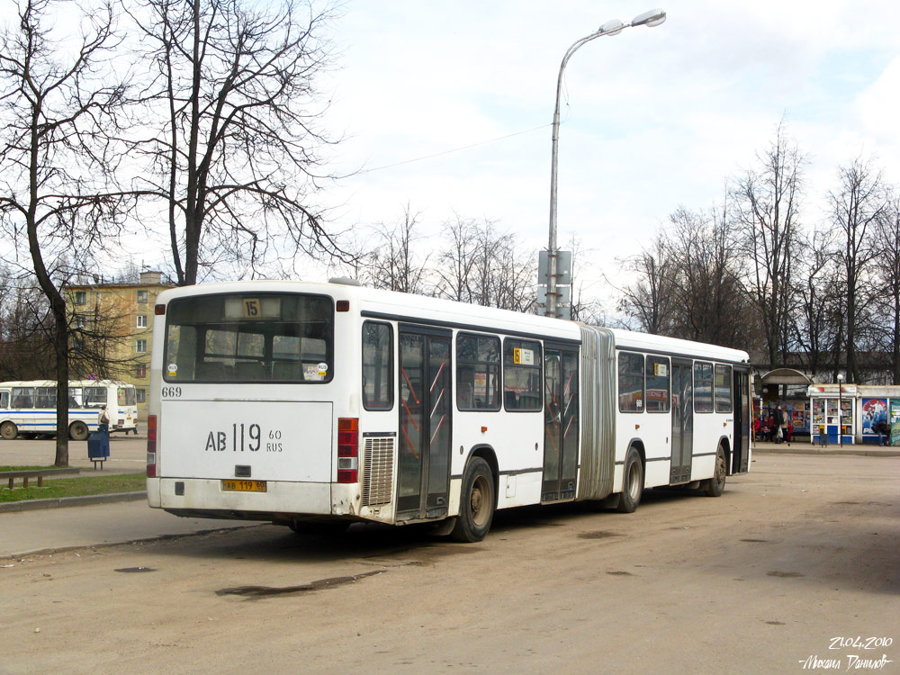 Псковская область, Mercedes-Benz O345G № 669