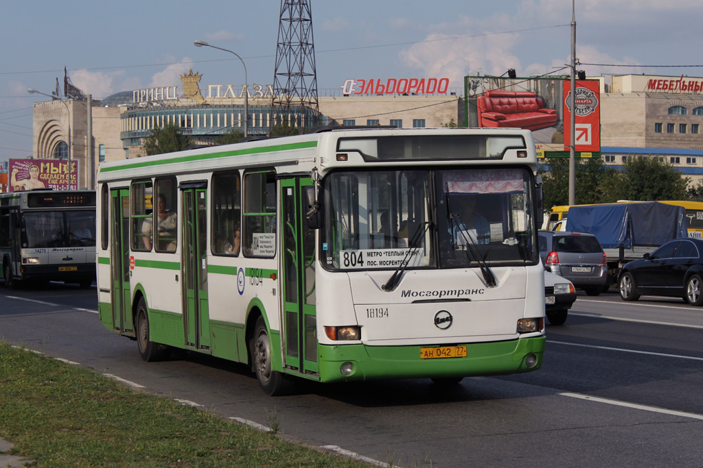 Москва, ЛиАЗ-5256.25 № 18194