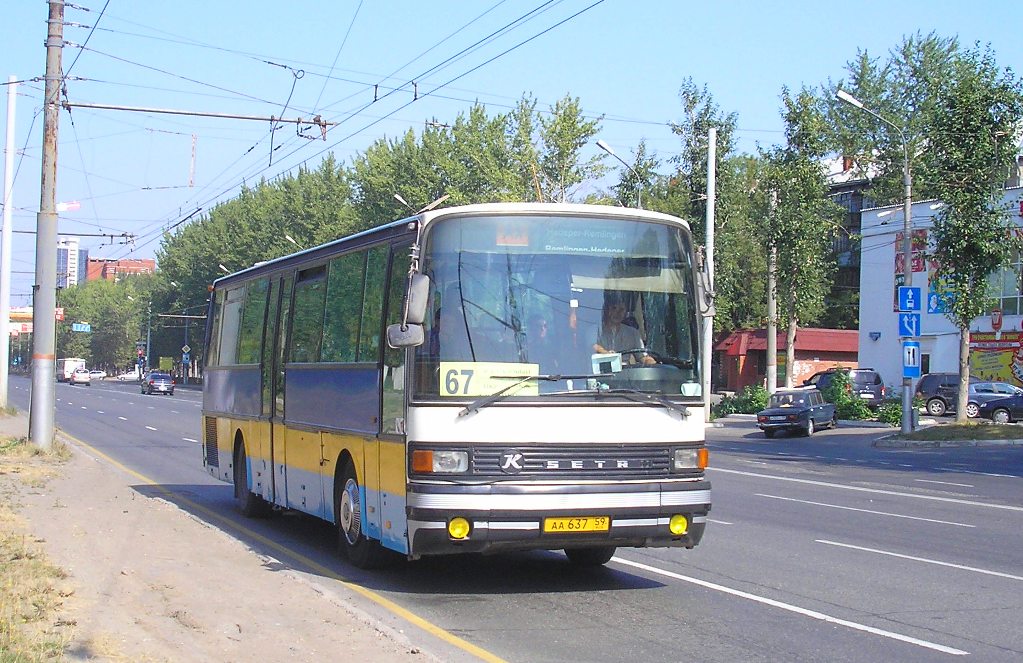 Пермский край, Setra S213UL № АА 637 59