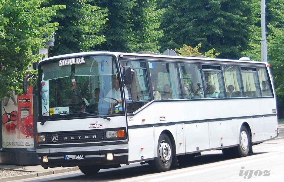 Латвія, Setra S213UL № 5672