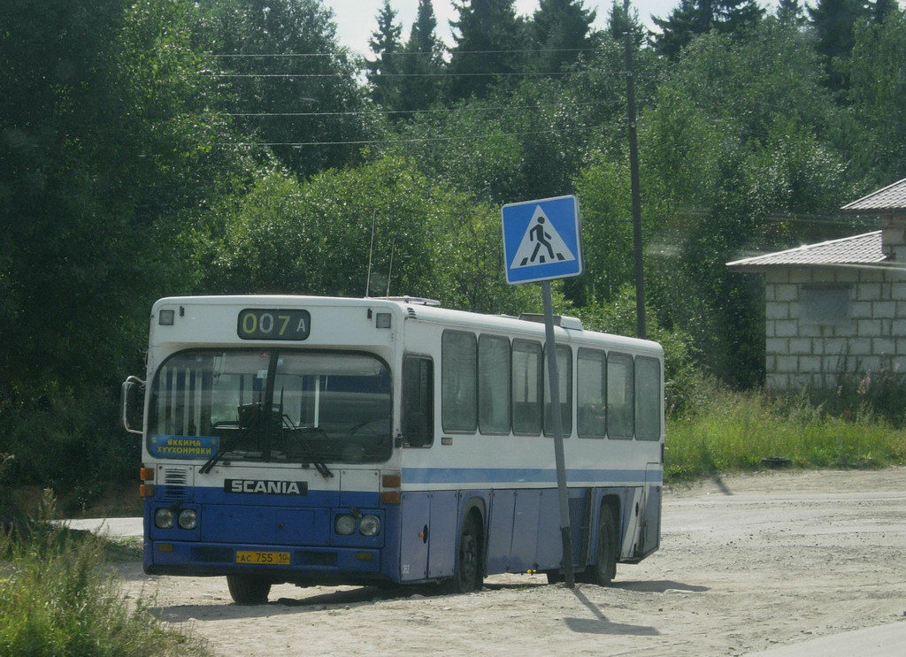 Карелия, Scania CR112 № АС 755 10