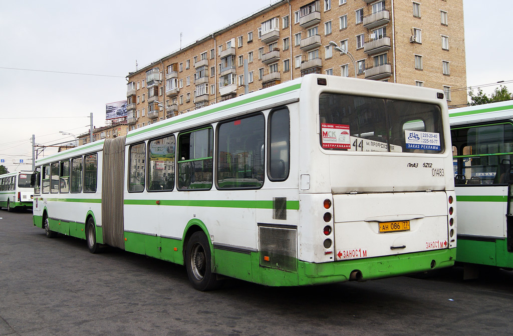 Москва, ЛиАЗ-6212.00 № 01483