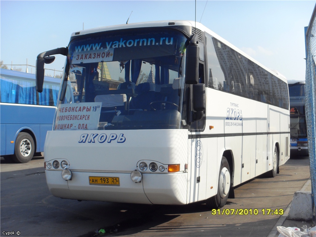 Чувашия, Neoplan N316SHD Transliner Neobody № АН 193 21