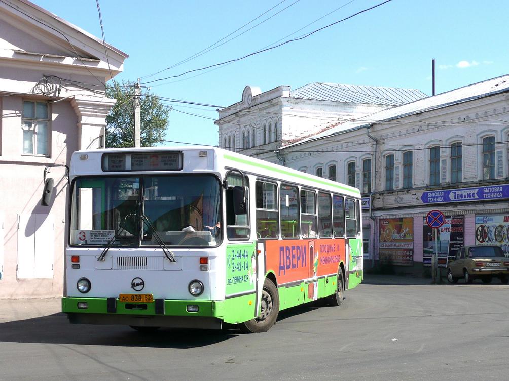 Нижегородская область, ЛиАЗ-5256.45 № АО 838 52