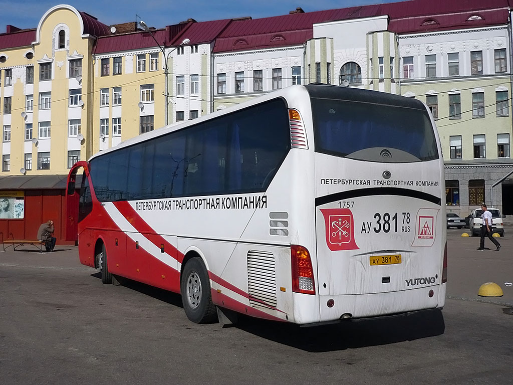 Санкт-Петербург, Yutong ZK6119HA № n757