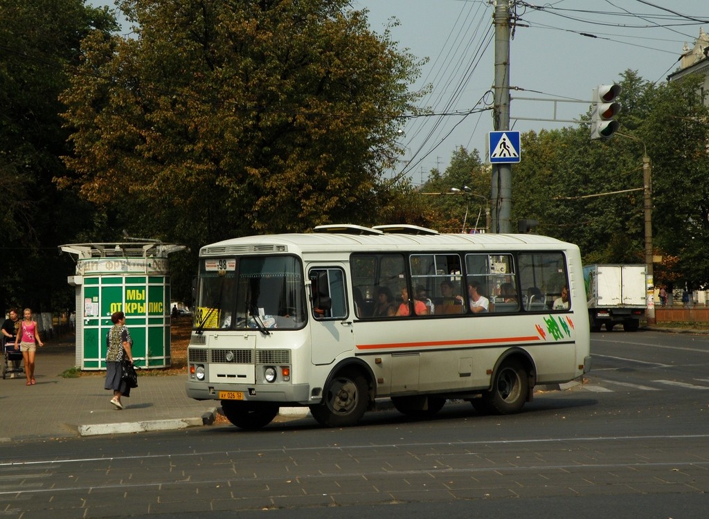 Нижегородская область, ПАЗ-32054 № АУ 026 52