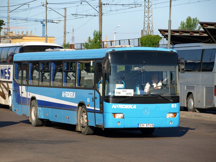 Латвия, Mercedes-Benz O345 № 83