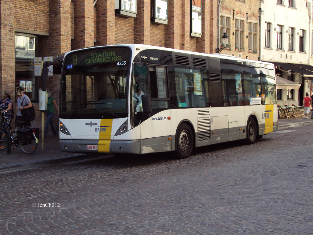 Belgie, Van Hool New A308 č. 4255