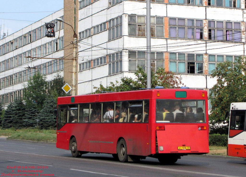 Владимирская область, MAN 791 SL202 № ВТ 978 33