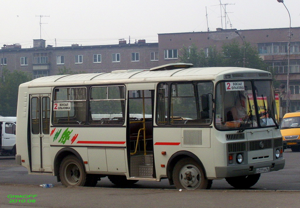 Свердловская область, ПАЗ-32054 № О 311 ХН 96