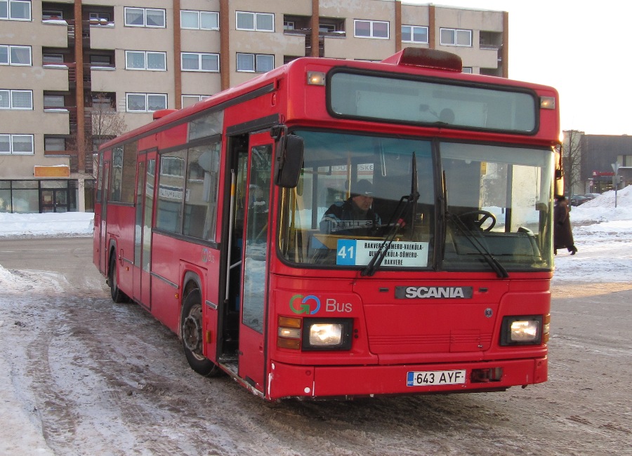 Эстония, Scania CN113CLL MaxCi № 493