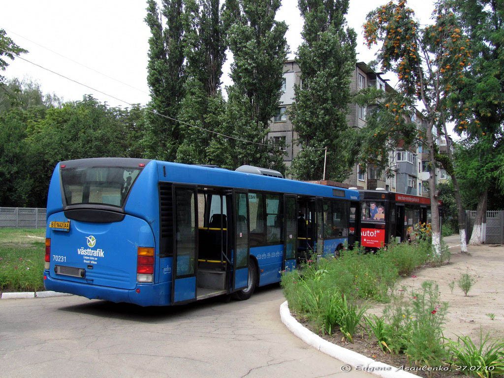 Полтавская область, Scania OmniCity I № BI 1662 AA