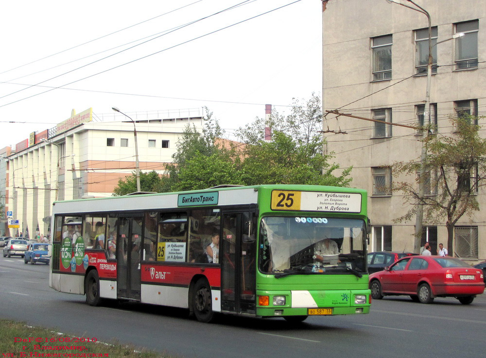 Владимирская область, MAN A10 NL202 № ВО 587 33