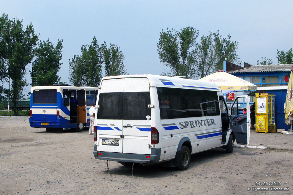 Одесская область, Mercedes-Benz Sprinter W904 412D № BH 3722 CO