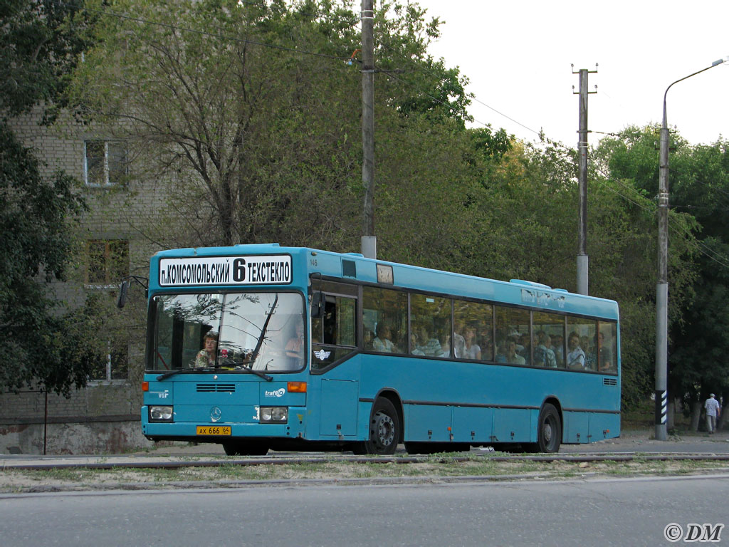 Саратовская область, Mercedes-Benz O405N № АХ 666 64