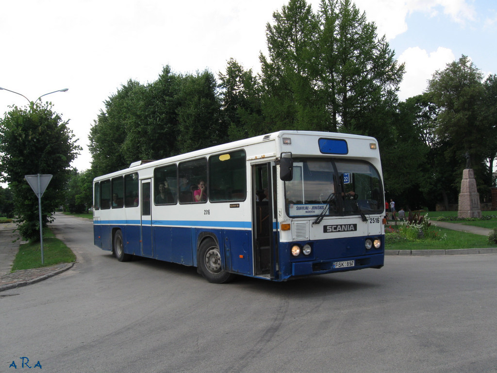 Литва, Scania CR112 № 2516