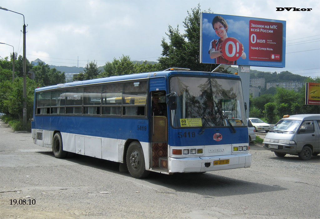 Приморский край, Daewoo BV113 II № 5419