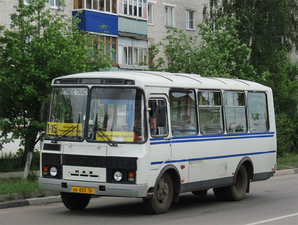 Нижегородская область, ПАЗ-32054 № АВ 653 52