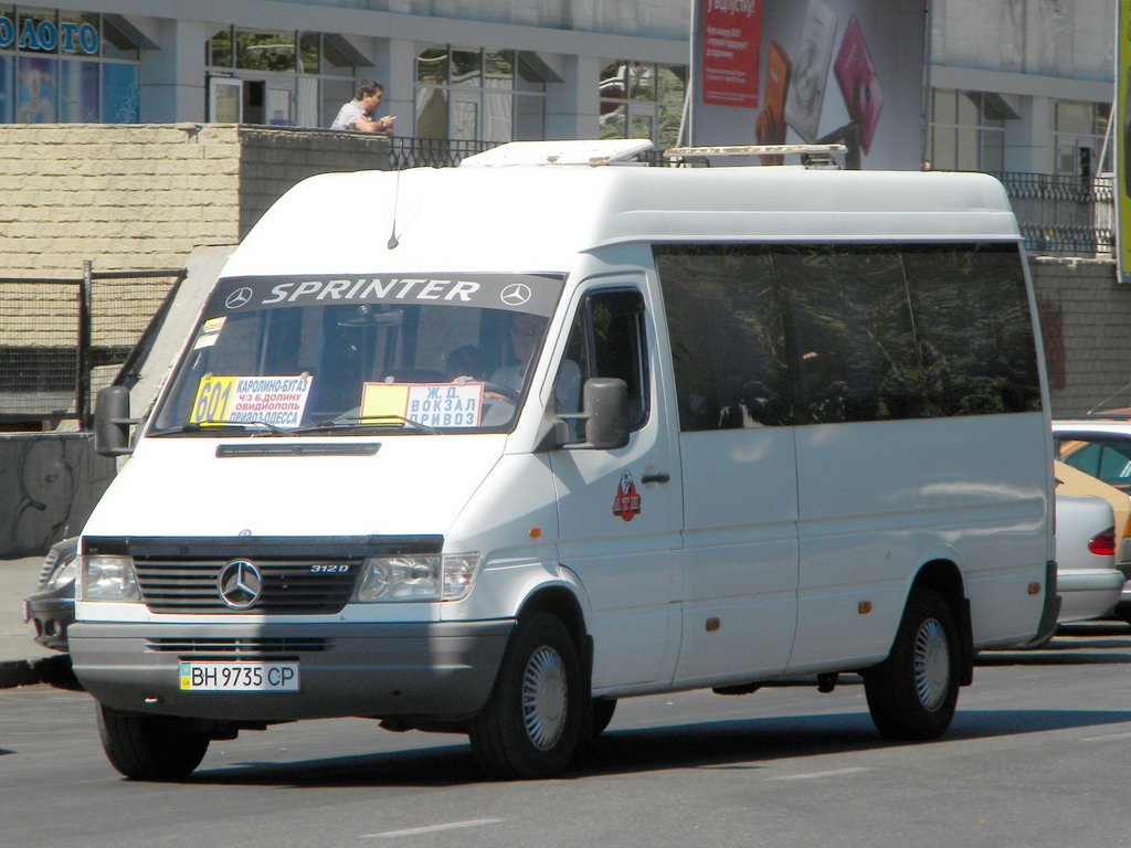 Одесская область, Mercedes-Benz Sprinter W903 312D № 124