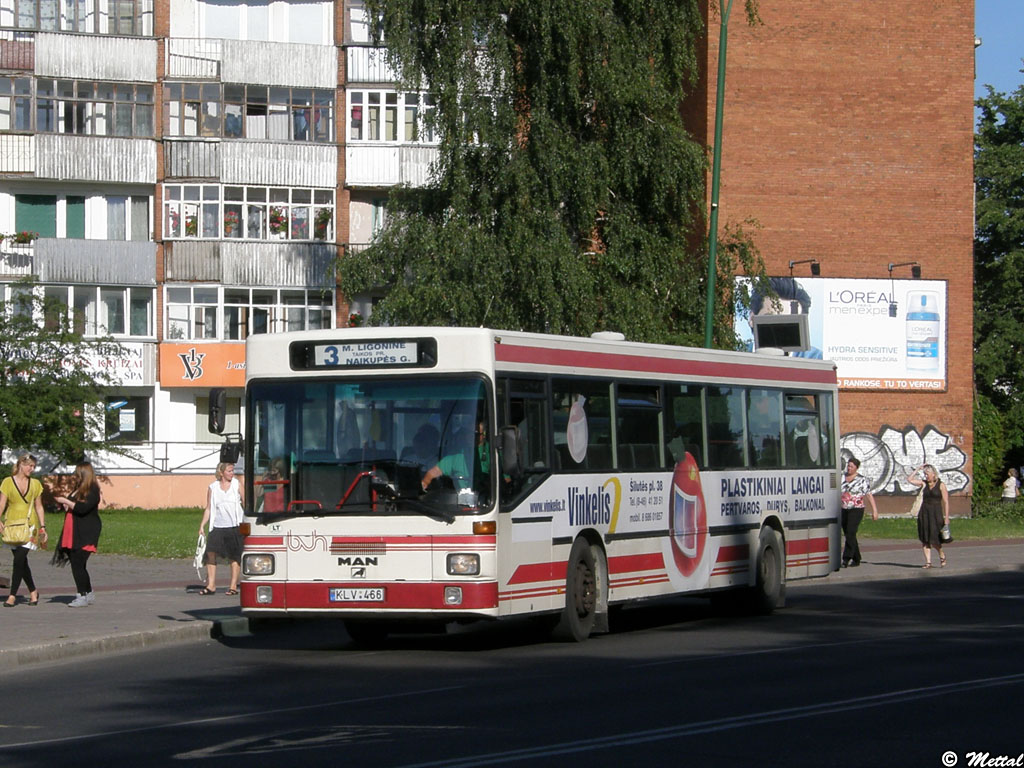 Литва, MAN 888 SÜ242 № KLV 466