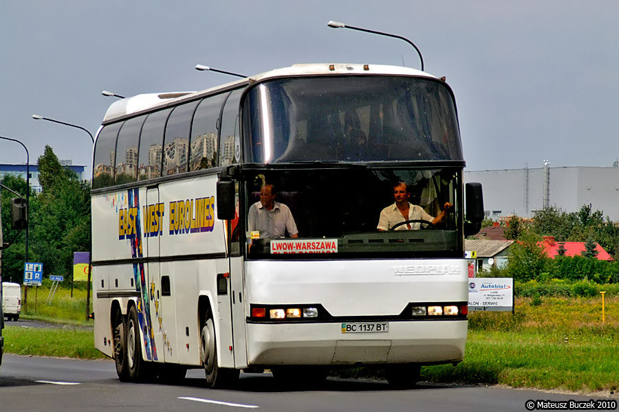 Львовская область, Neoplan N116/3H Cityliner № BC 1137 BT