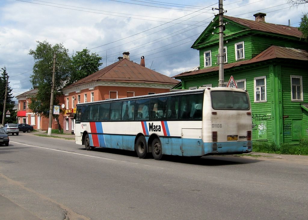 Ленинградская область, Van Hool T8 Alizée 210 № 01108